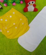 PLUS INSERT clodi cloth diapers popok kain bayi kuning anti bocor murmer bagus