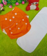 PLUS INSERT clodi cloth diapers popok kain bayi orange anti bocor murmer bagus