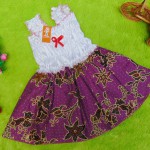 TERLARIS dress baju bayi perempuan cewek 0-12bulan  super cute batik-78 