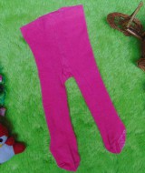 kado bayi celana panjang bayi rajut legging cotton rich lembut baby newborn 0-6bulan anti slip polos pink