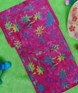 Stagen pelangsing perut korset bengkung modern bengkung katun 15m bengkung belly binding bengkung andien batik cap pink bunga mentari