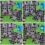 Setelan Baju Tidur Piyama Batik Bayi size S 0-12bln motif Geometri Sulur RANDOM
