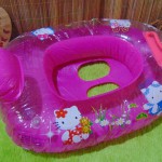 ban renang pelampung renang anak Swim Boat Batita PAUD TK karakter Hello Kitty Cantik swimming trainer