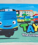handuk mandi karakter karakter JUMBO SUPER BESAR motif Tayo the Little Bus