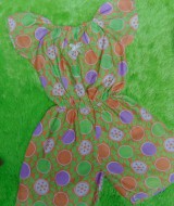 jumpsuit batik bayi 6-18bulan motif godhong ceplok