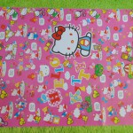 sampul kado bayi kertas kado lahiran baby gift motif Hello Kitty Pink