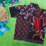 baju batik bayi anak laki-laki kemeja batik bayi hem anak cowok uk 0-2th baju pesta motif rumput laut geometri 30 lebar dada 28cm, panjang ke bawah 35cm,