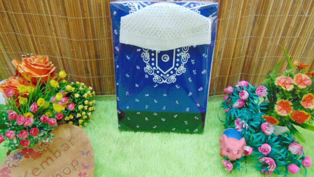 FREE KARTU UCAPAN paket kado lahiran bayi baby gift set box Romper bayi muslim Plus peci Aneka Warna (3)