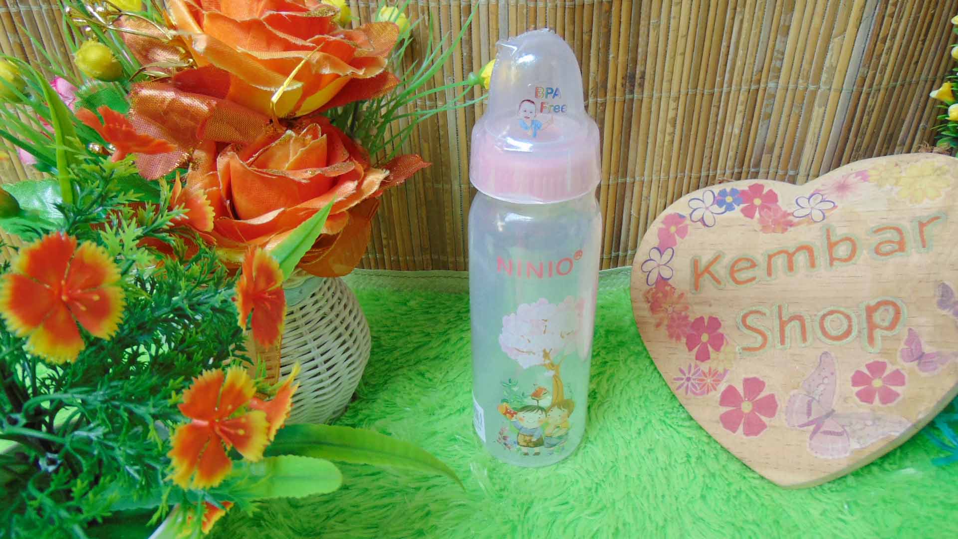 Botol Susu Dot Bayi Ninio Round Bottle Shrink (4)