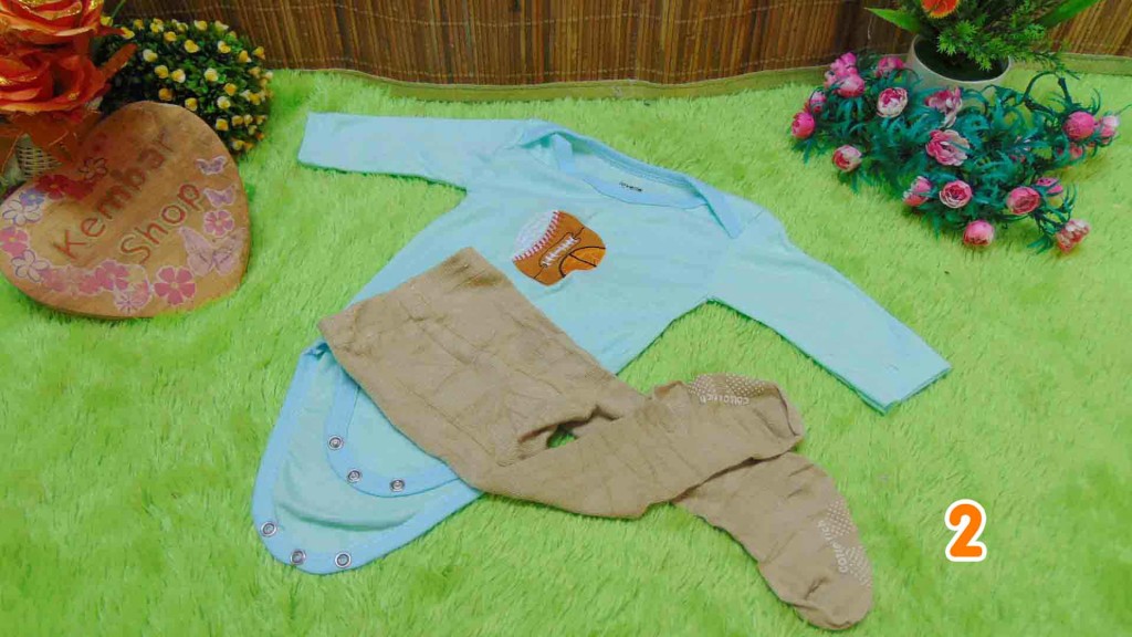 Paket Hemat Setelan kaos jumper carter bayi plus legging cotton rich 0-6bulan (5)