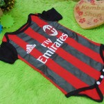 jumper bola bayi anak Jumper baby newborn 0-12bulan klub AC Milan