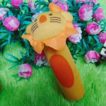 Kado Baby Gift Mainan Edukasi Rattle Stick Mini Mainan Bayi Bunyi Toet motif Lion