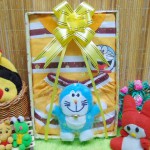 FREE KARTU UCAPAN Kado Lahiran Paket Kado Bayi Baby Gift Box Doraemon Kuning 2in1