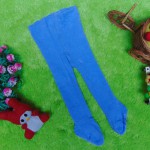 kado bayi celana panjang bayi rajut legging cotton rich lembut baby 6-12bulan anti slip polos biru