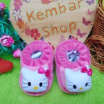 kado bayi baby gift set sepatu prewalker alas kaki newborn 0-6bulan lembut motif hello kitty pink