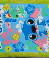 handuk mandi karakter karakter JUMBO SUPER BESAR motif lilo n stitch 55 ukuran 140x 71cm; bahan lembut LIMITED EDITION