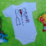 jumper bayi anak cowok laki-laki newborn 0-12bulan motif dokter cilik