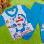 Piyama Bayi Doraemon n Nobita Navy uk S 0-6bln Biru