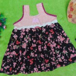 Dress Baju Anak Bayi Cewek Perempuan 0-12bulan Alisa sakura pink