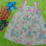 Dress Baju Anak Bayi Cewek Perempuan 1-2th Alisa bunga cantik pupus 