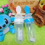 Botol Makan Bayi MPASI Sendok Makan Baby Squeeze Feeder Bottle Silicone Feeding Bottle