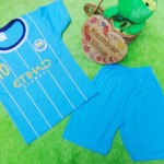 setelan baju bola anak bayi laki-laki uk XL 1-2th Manchester City 