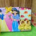 FREE KARTU UCAPAN paket kado bayi baby gift set box jumper handuk motif girl acak