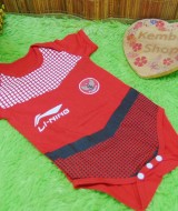 jumper bayi badminton li-ning baby romper murah all size 0-12bulan